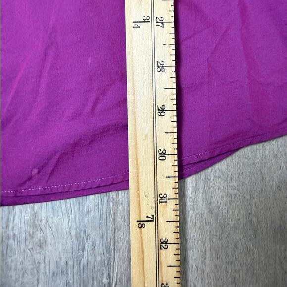 Kenneth Cole Reaction Magenta Purple Slim Fit Button-Up Dress Shirt Mens Size 17 - Picture 8 of 9
